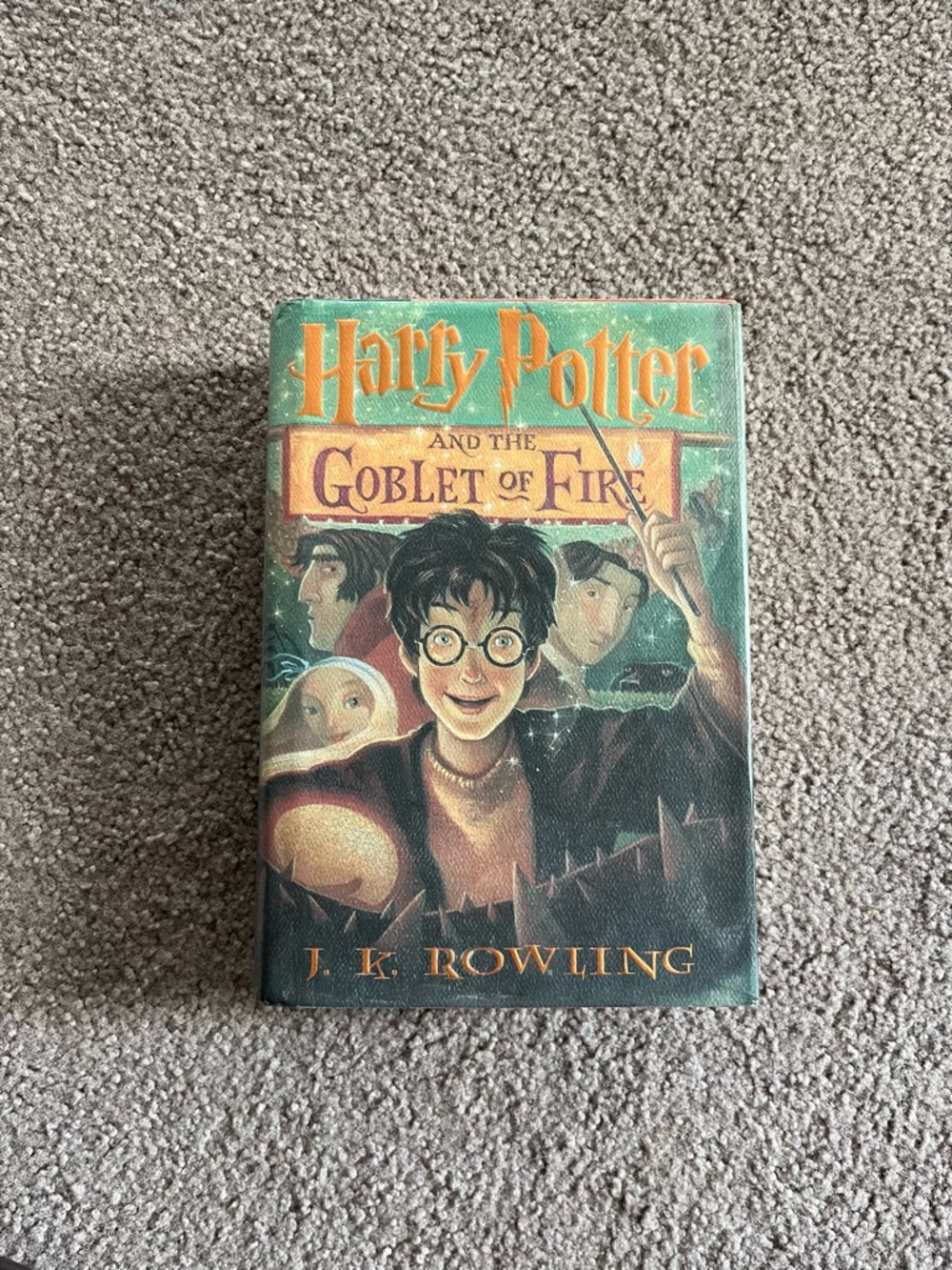 Harry Potter and the Goblet of Fire First American edition hardcover July 2000